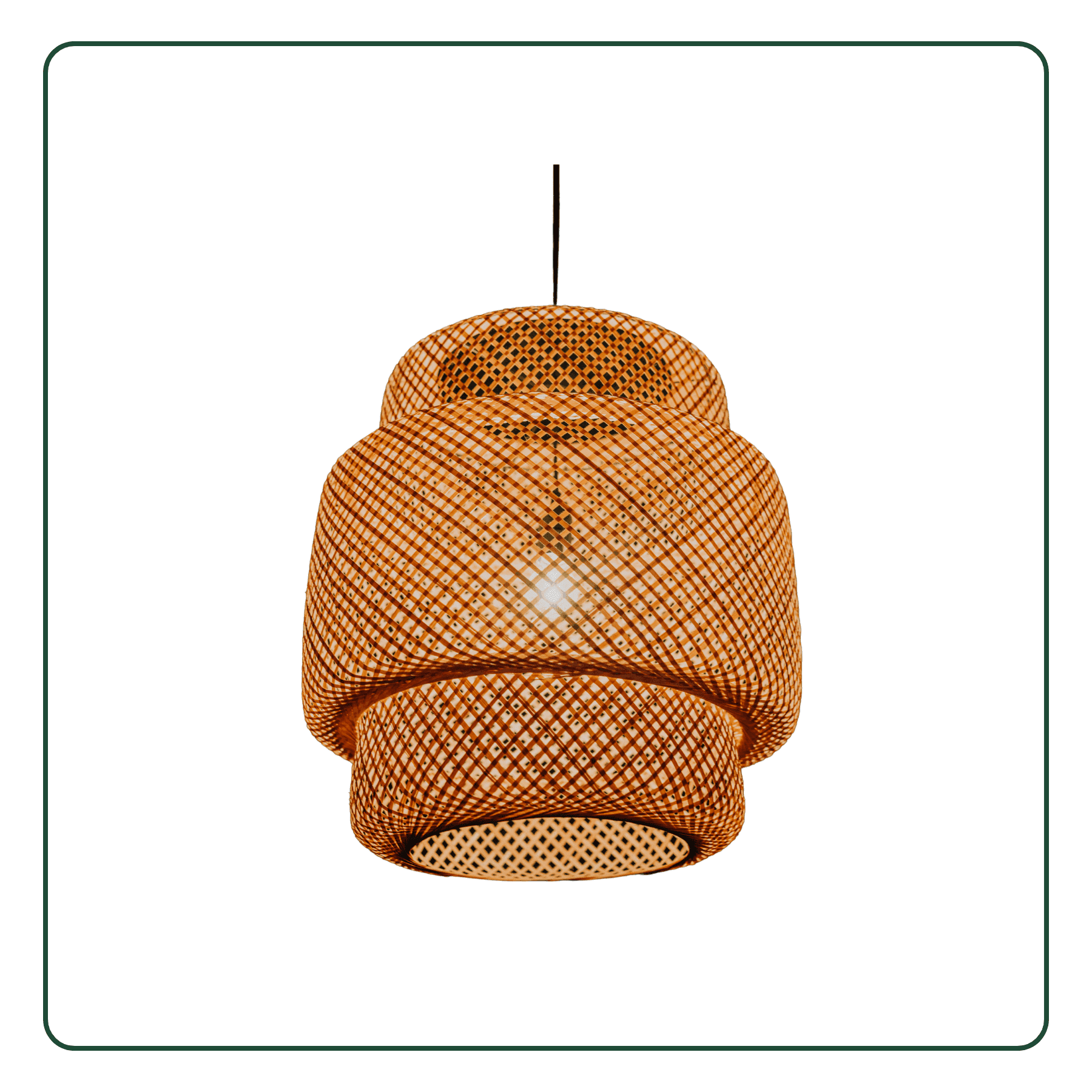 Bamboo Lampshade