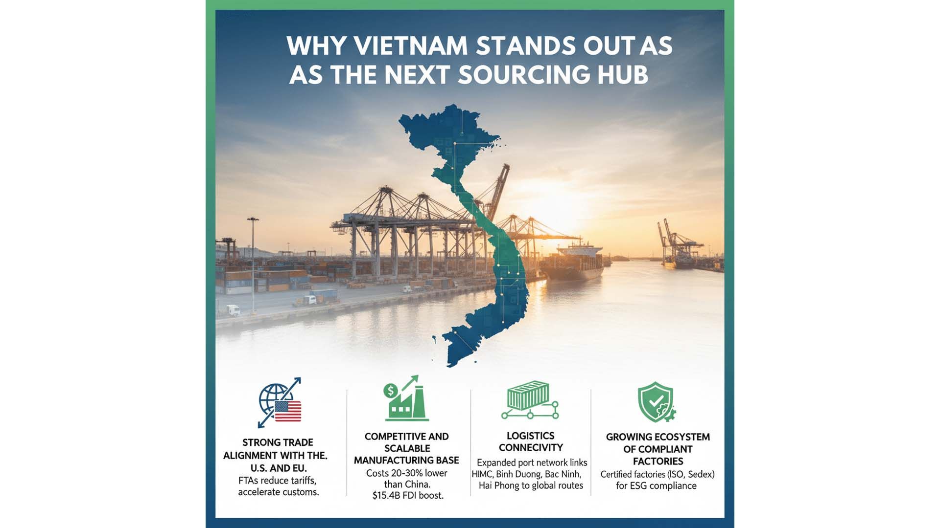 Why Vietnam stands out as the next sourcing hub