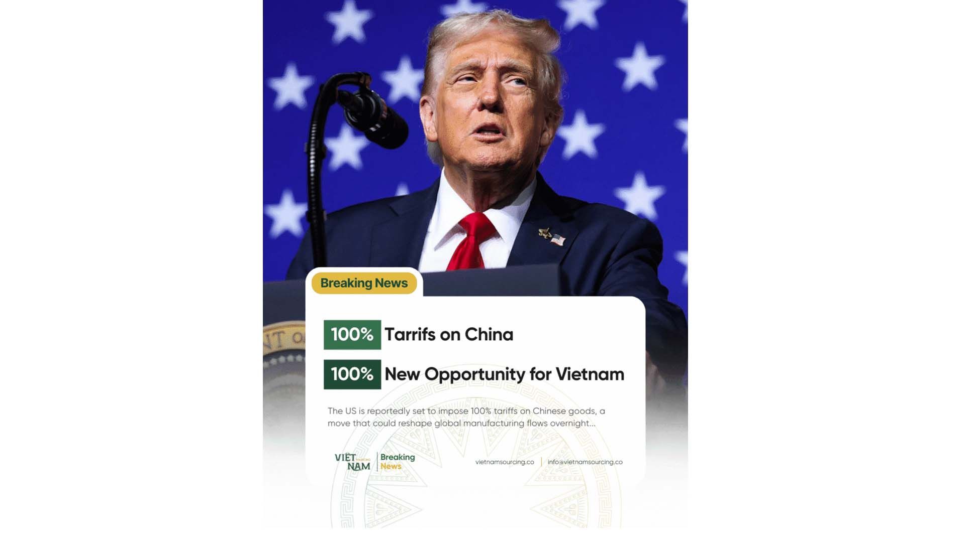 What the 100% tariff means for global trade