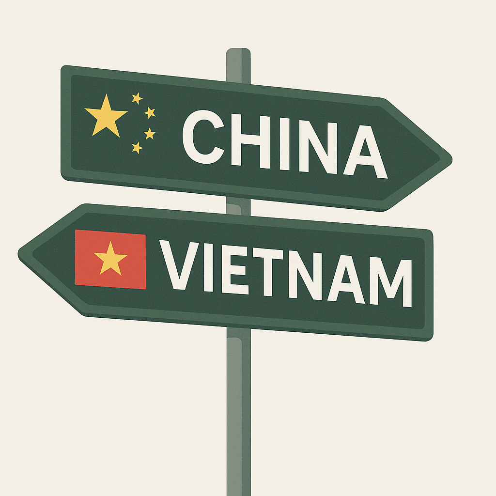 The shift from China to Vietnam sourcing